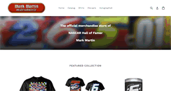 Desktop Screenshot of markmartinmerchandise.com